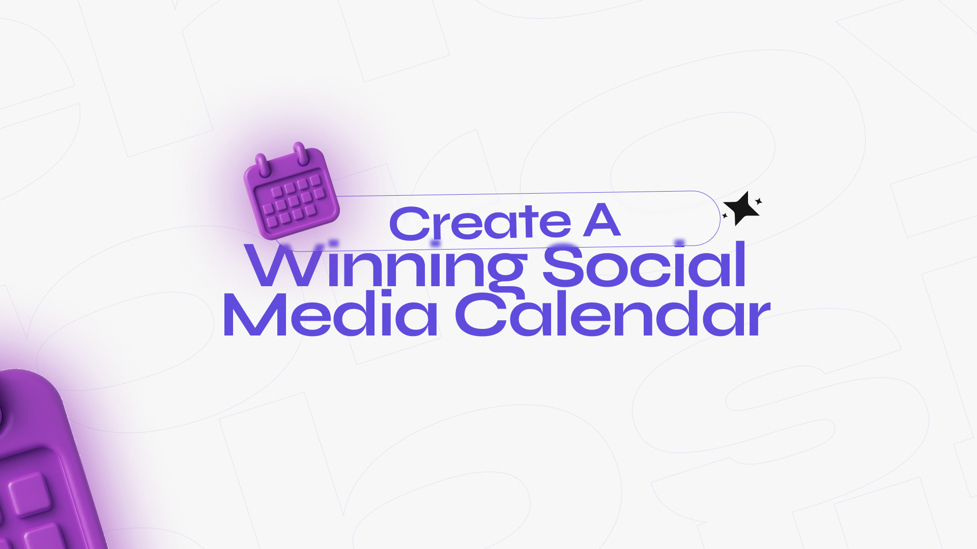 Social Media Calendar